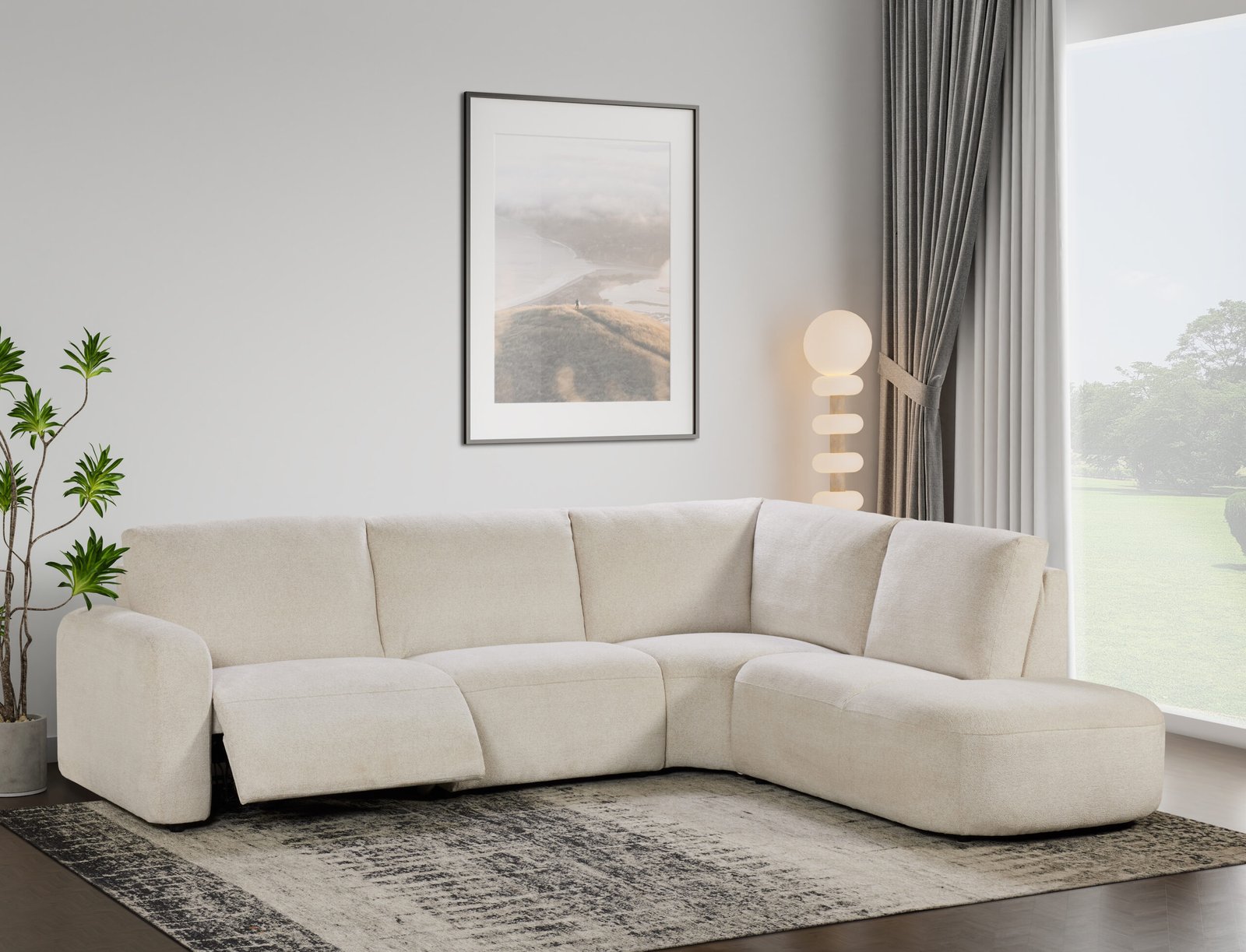 Interior,Living,Room,Wall,Mockup,-,3d,Rendering,,3d,Illustration