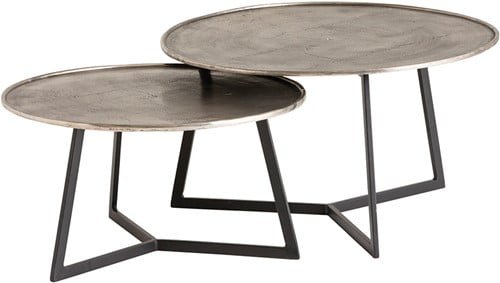 interlagos-salontafel-set-van-2-raw-nickel-black-patina-allure-alu-collection
